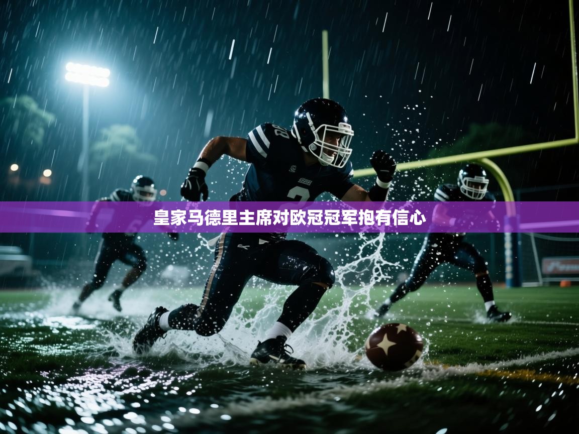 皇家马德里主席对欧冠冠军抱有信心  第1张