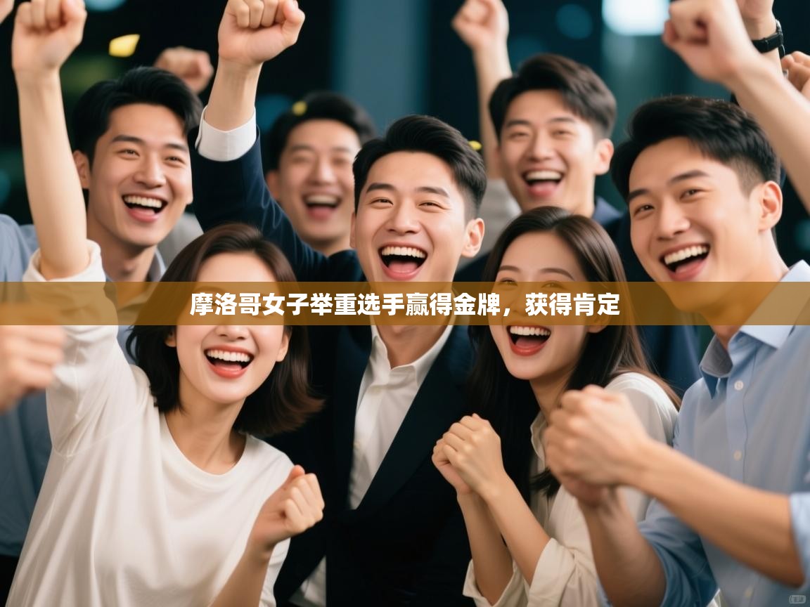 摩洛哥女子举重选手赢得金牌，获得肯定  第2张